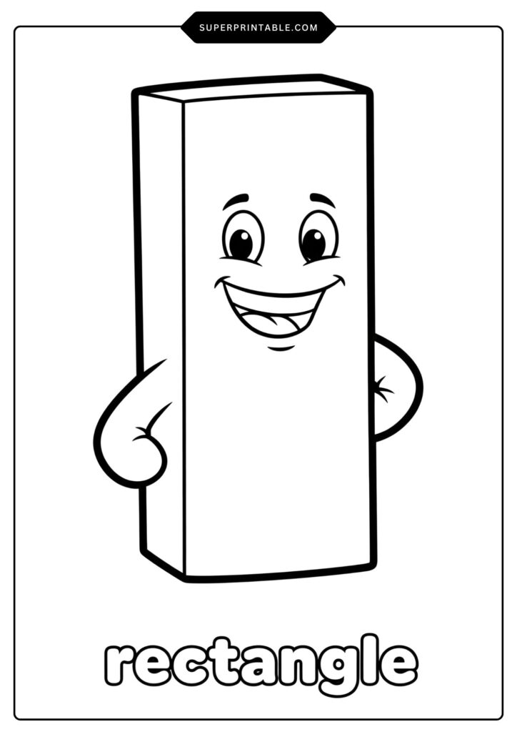 Basic Shapes Coloring Pages For Kids | Free PDF Printables