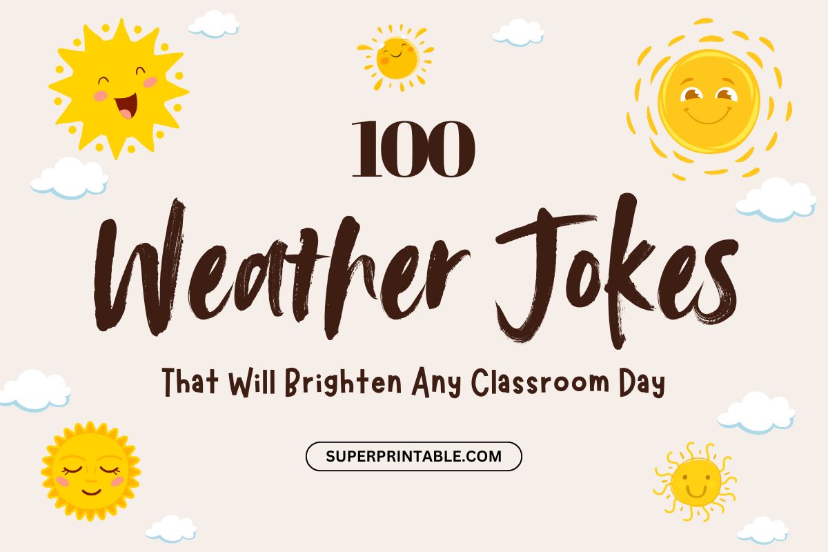 100 Weather Jokes That Will Brighten Any Classroom Day