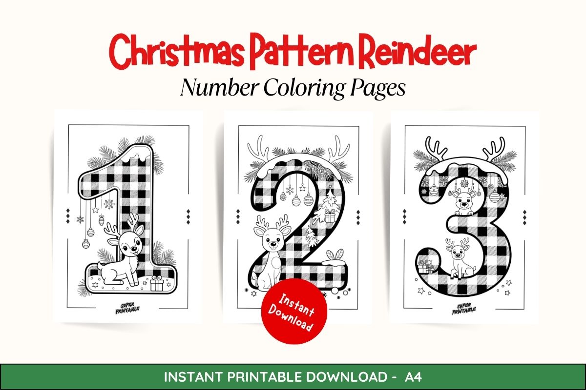 Number Coloring Pages Archives - Page 2 of 3 - SuperPrintable