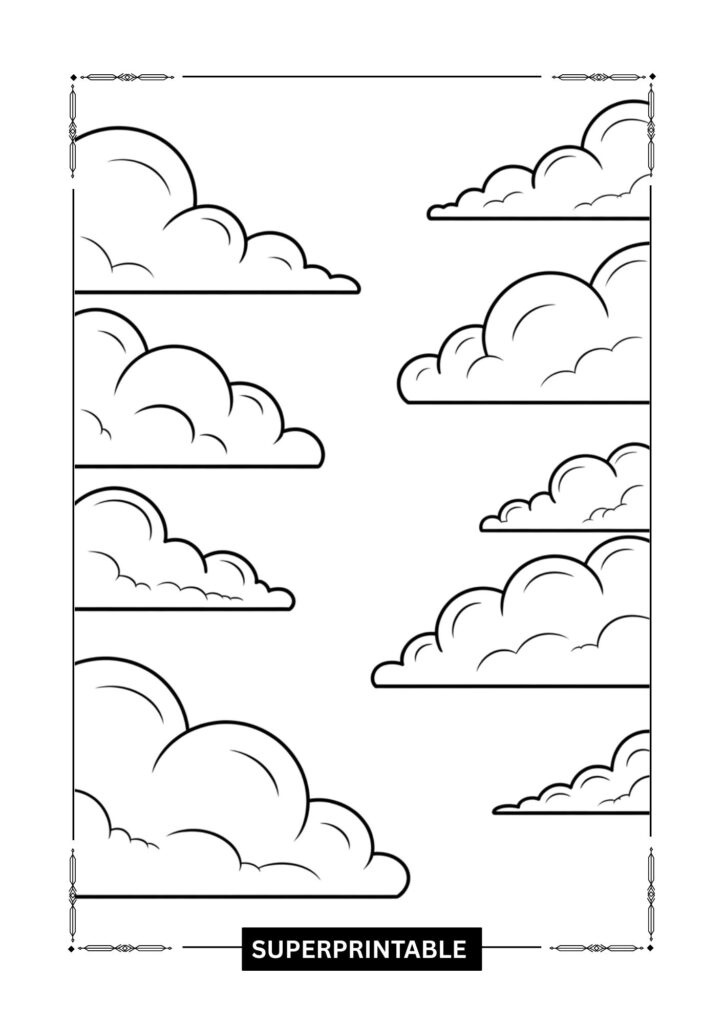 Weather Coloring Pages 2