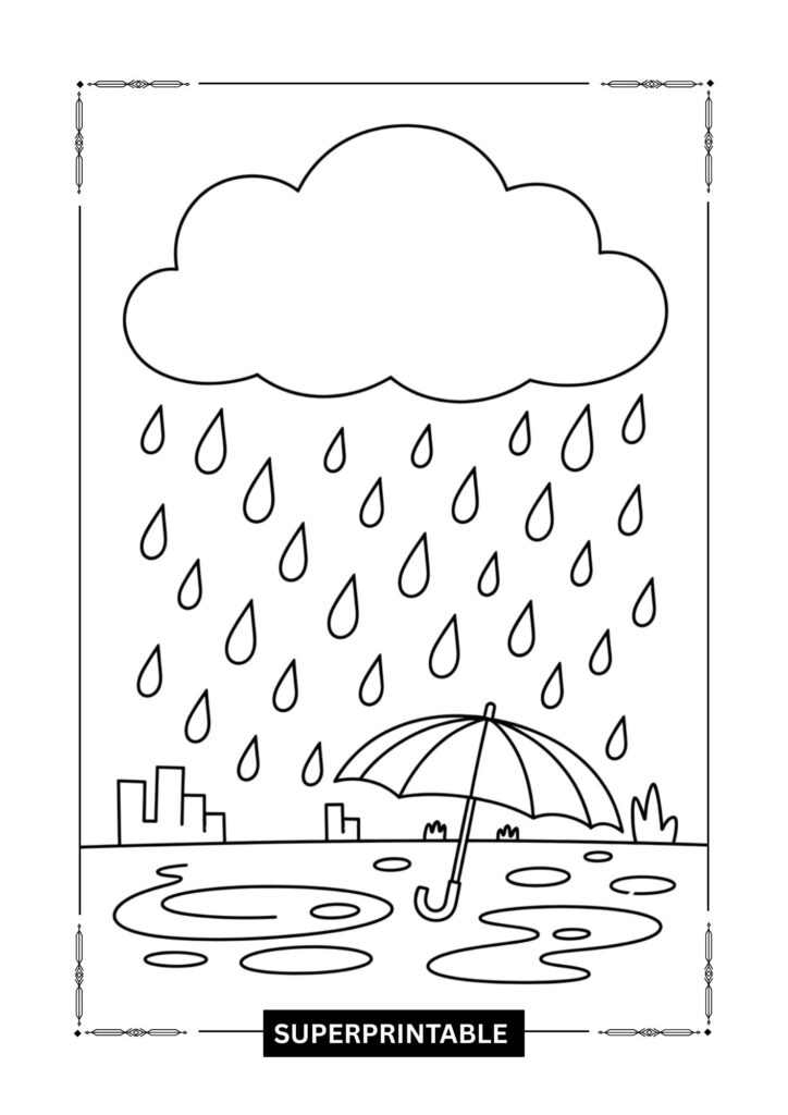 Weather Coloring Pages 3
