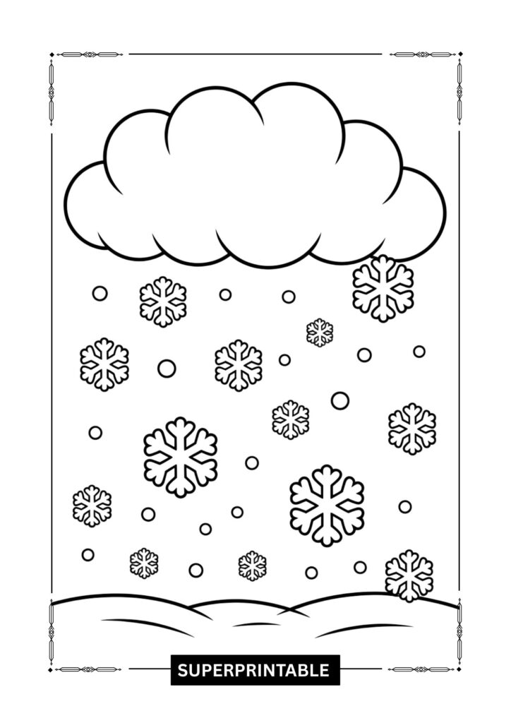 Weather Coloring Pages 5