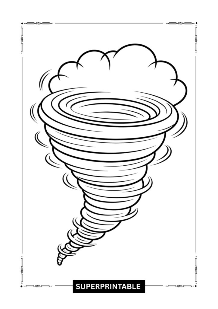 Weather Coloring Pages 7