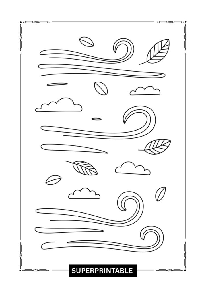 Weather Coloring Pages 8