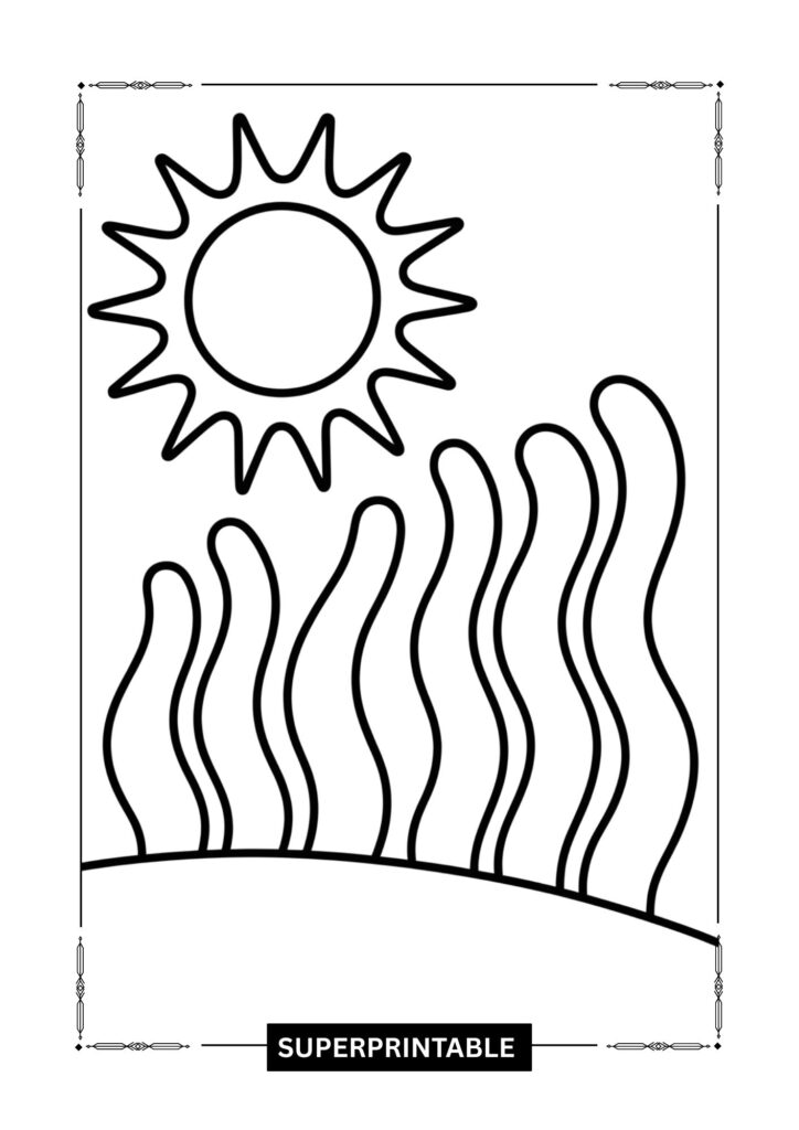 Weather Coloring Pages 9