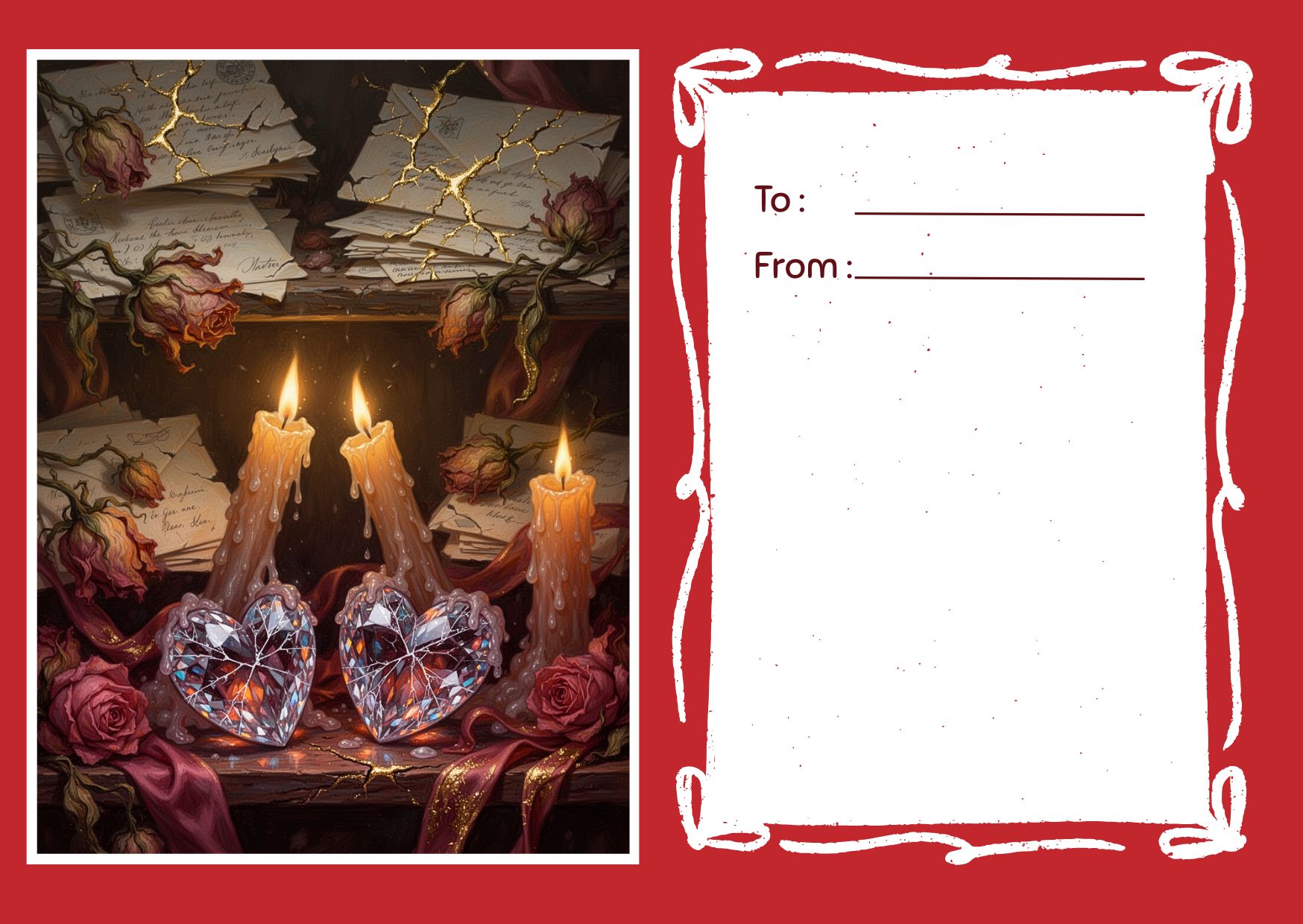 FREE Cute Queen Valentines Invites For Your Girl 1