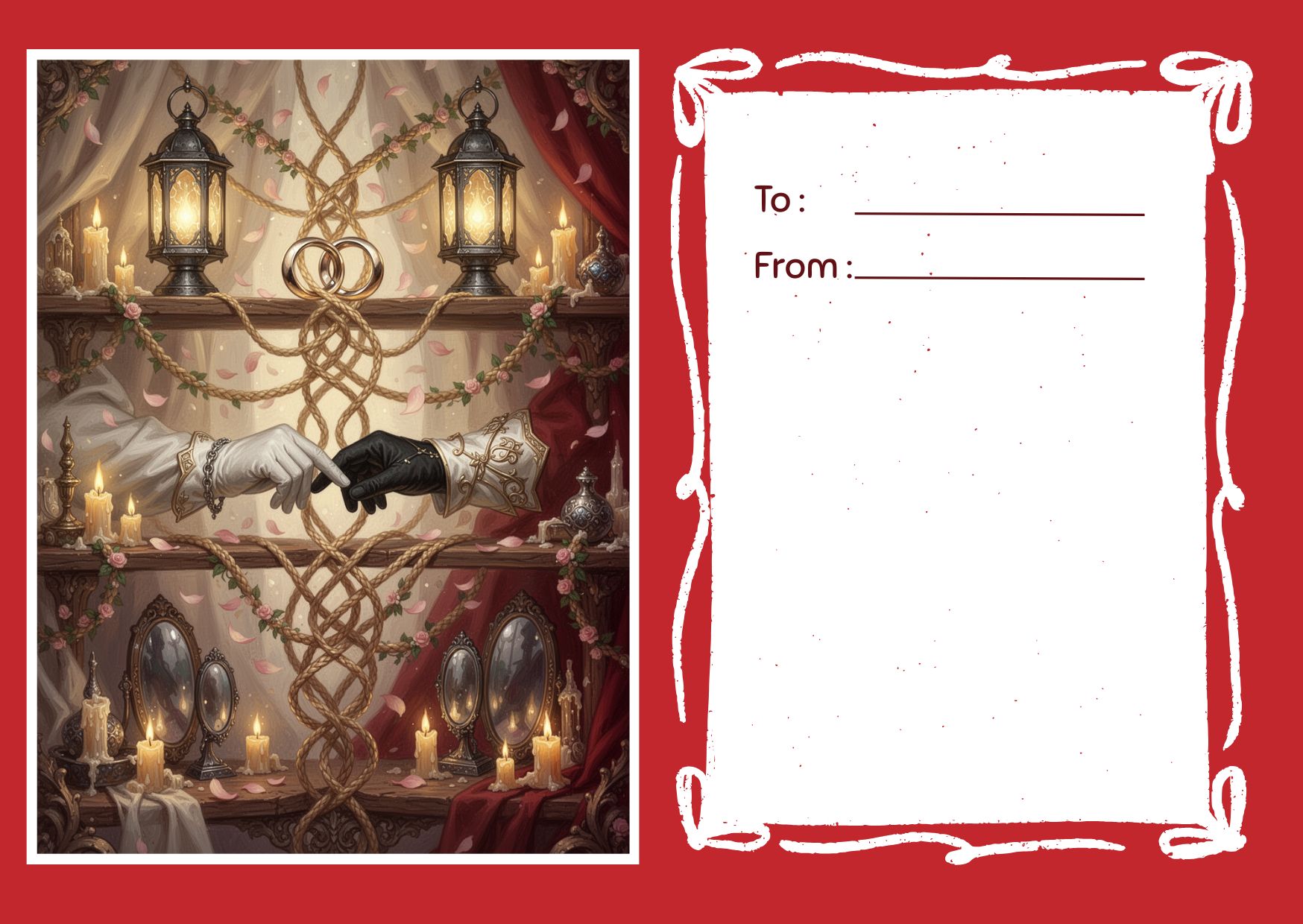 FREE Cute Queen Valentines Invites For Your Girl 3
