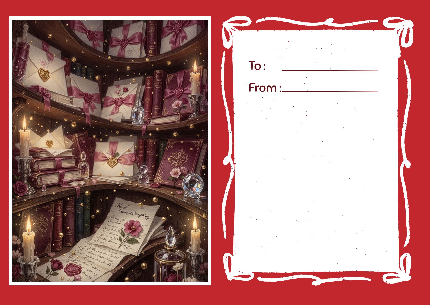 FREE Cute Queen Valentines Invites For Your Girl 5