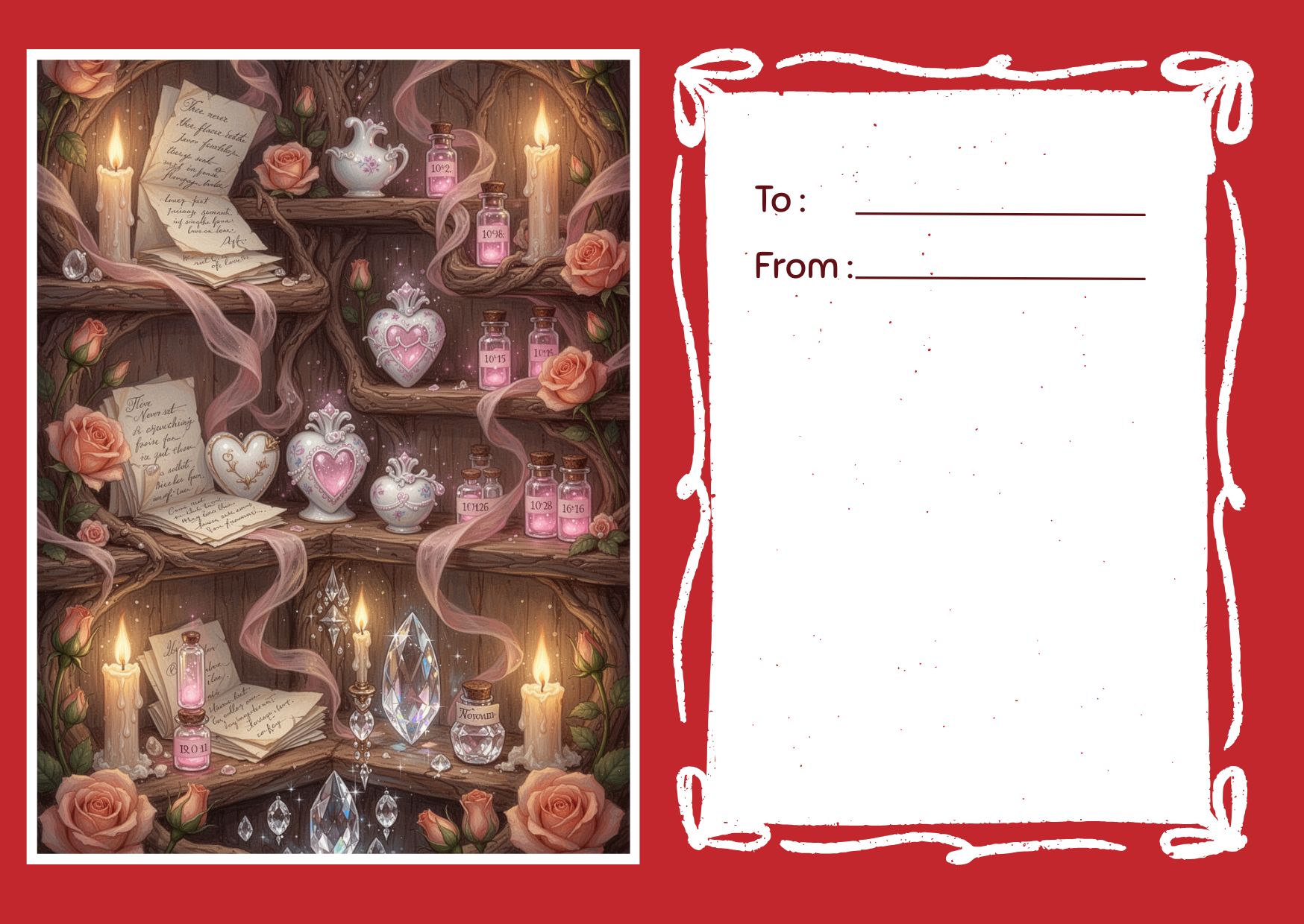 FREE Cute Queen Valentines Invites For Your Girl 6