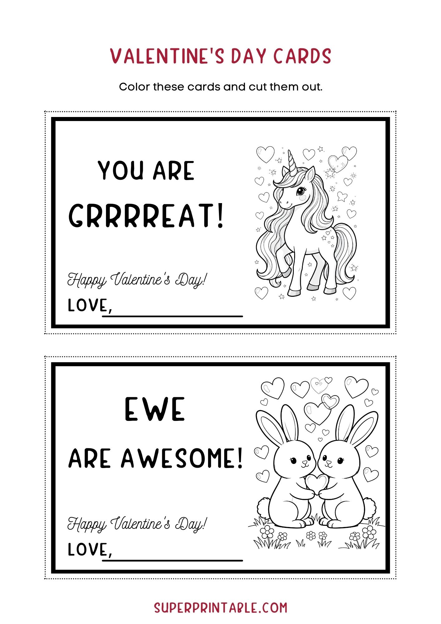 Printable sheet preview