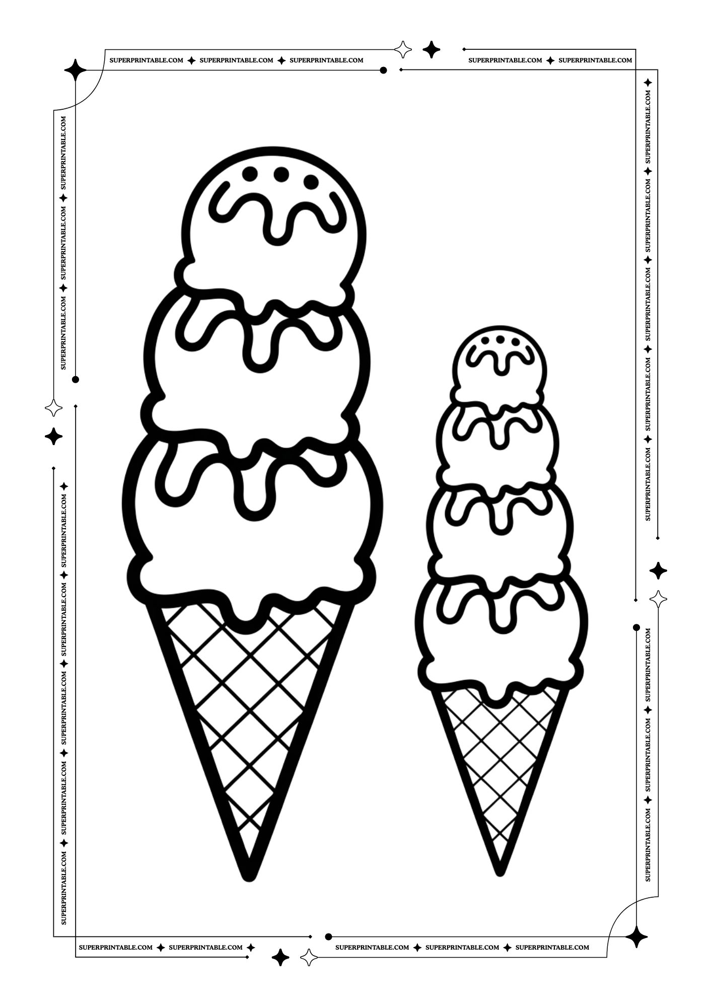 Printable sheet preview