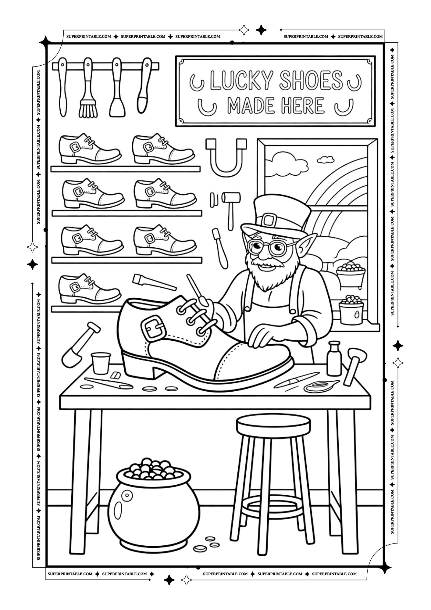 Printable sheet preview