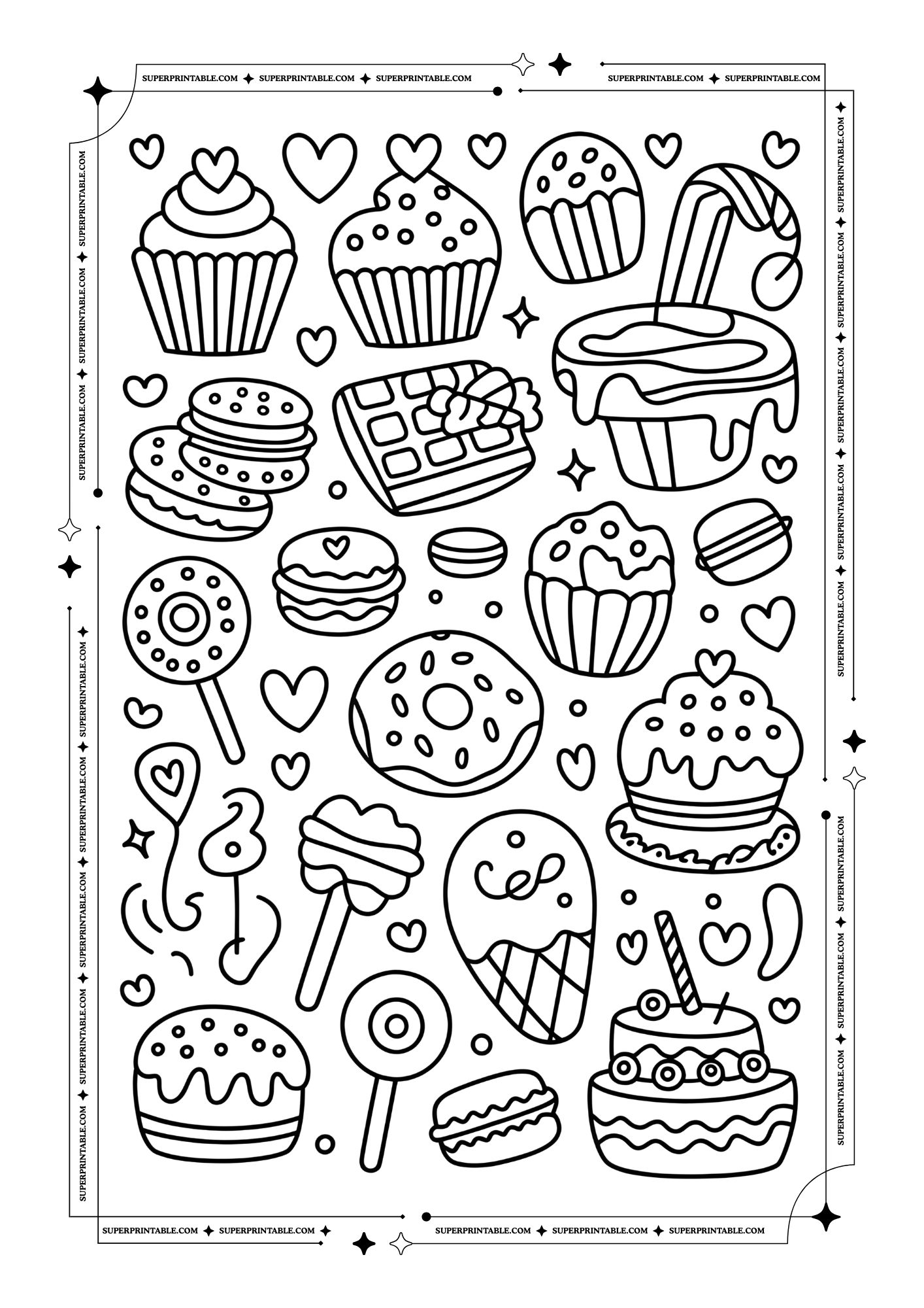 Printable sheet preview