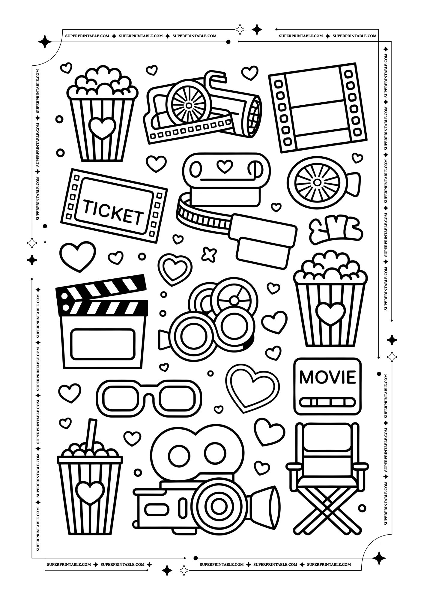 Printable sheet preview