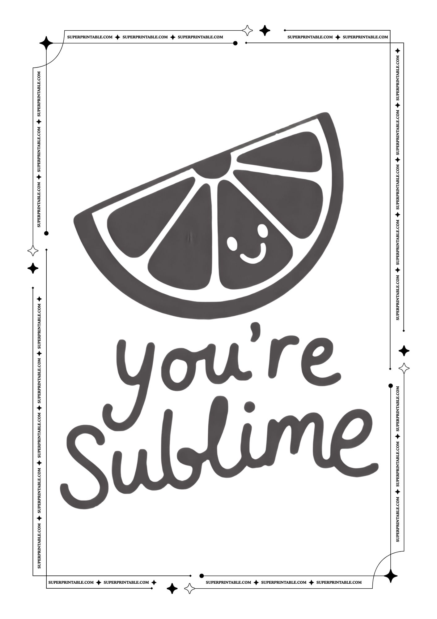 Valentines Food Puns Coloring Pages 7