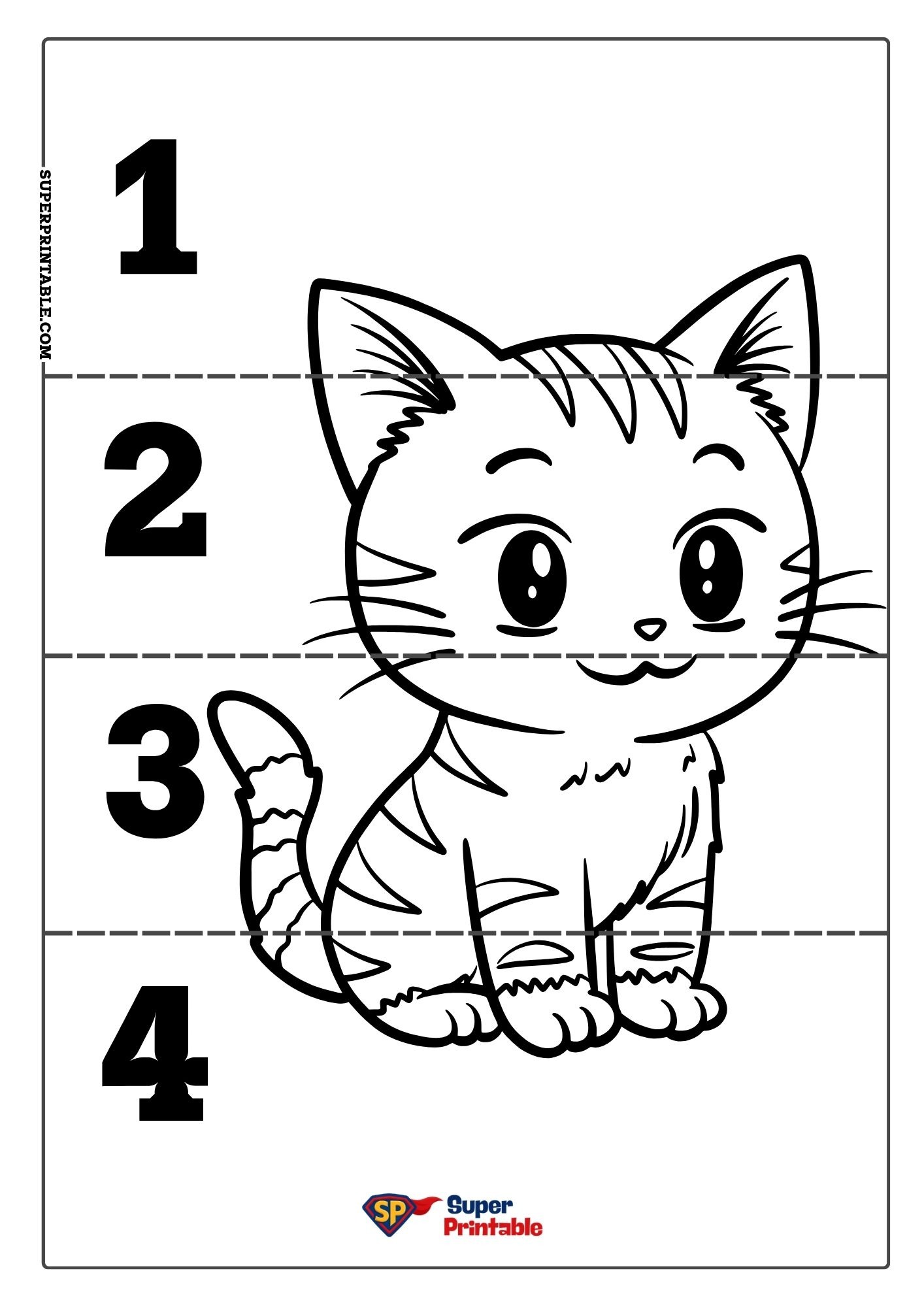 Cat Puzzle Activity Pack 1