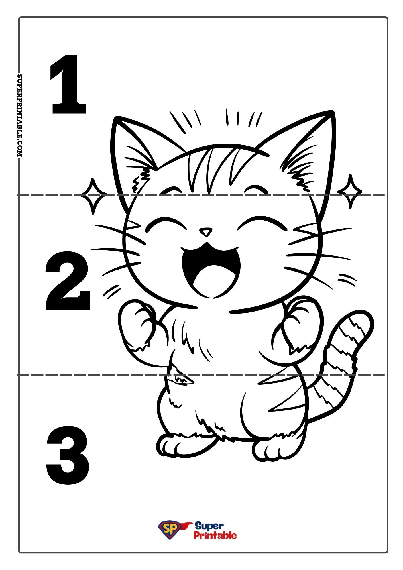Cat Puzzle Activity Pack 3