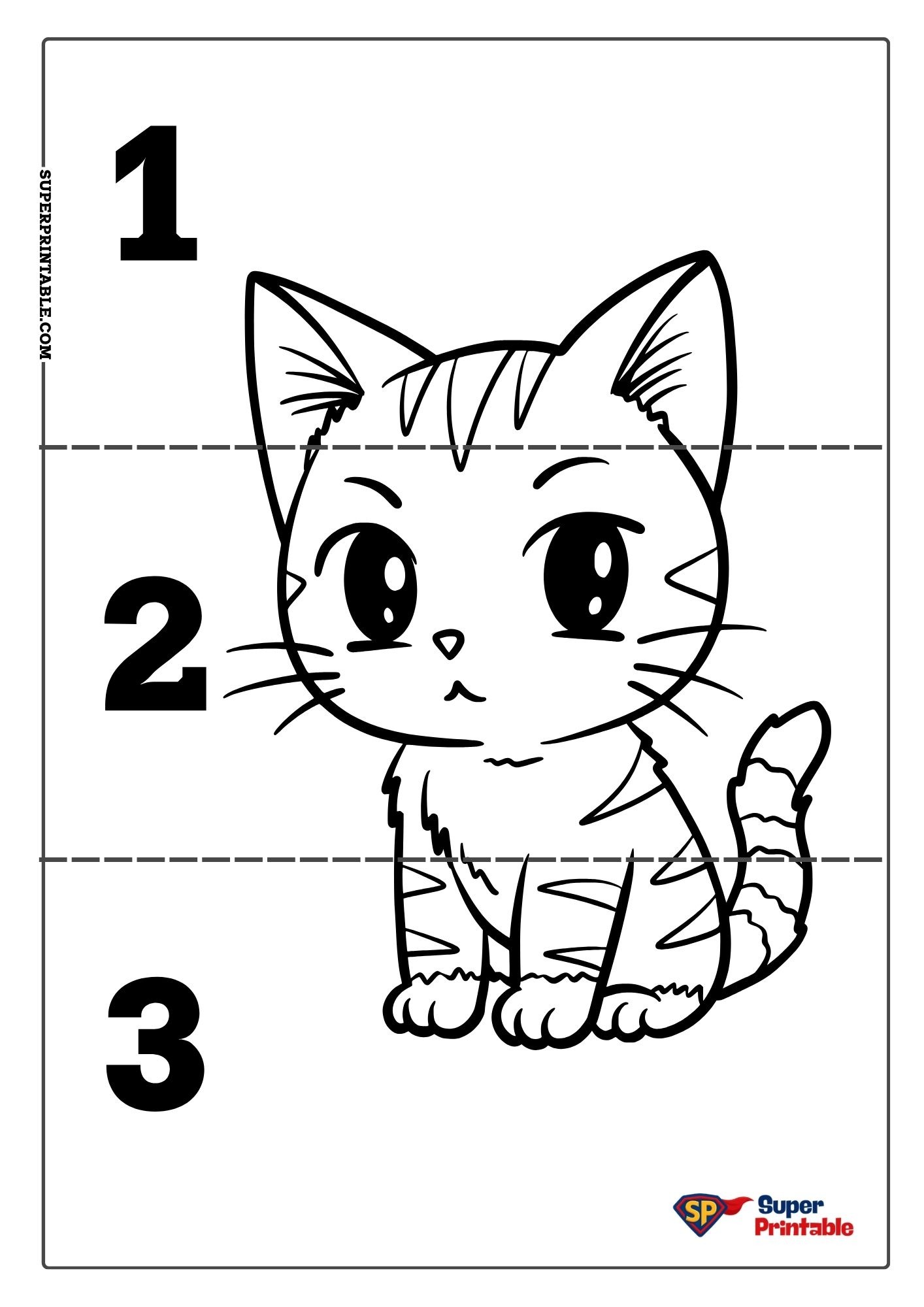 Cat Puzzle Activity Pack 5