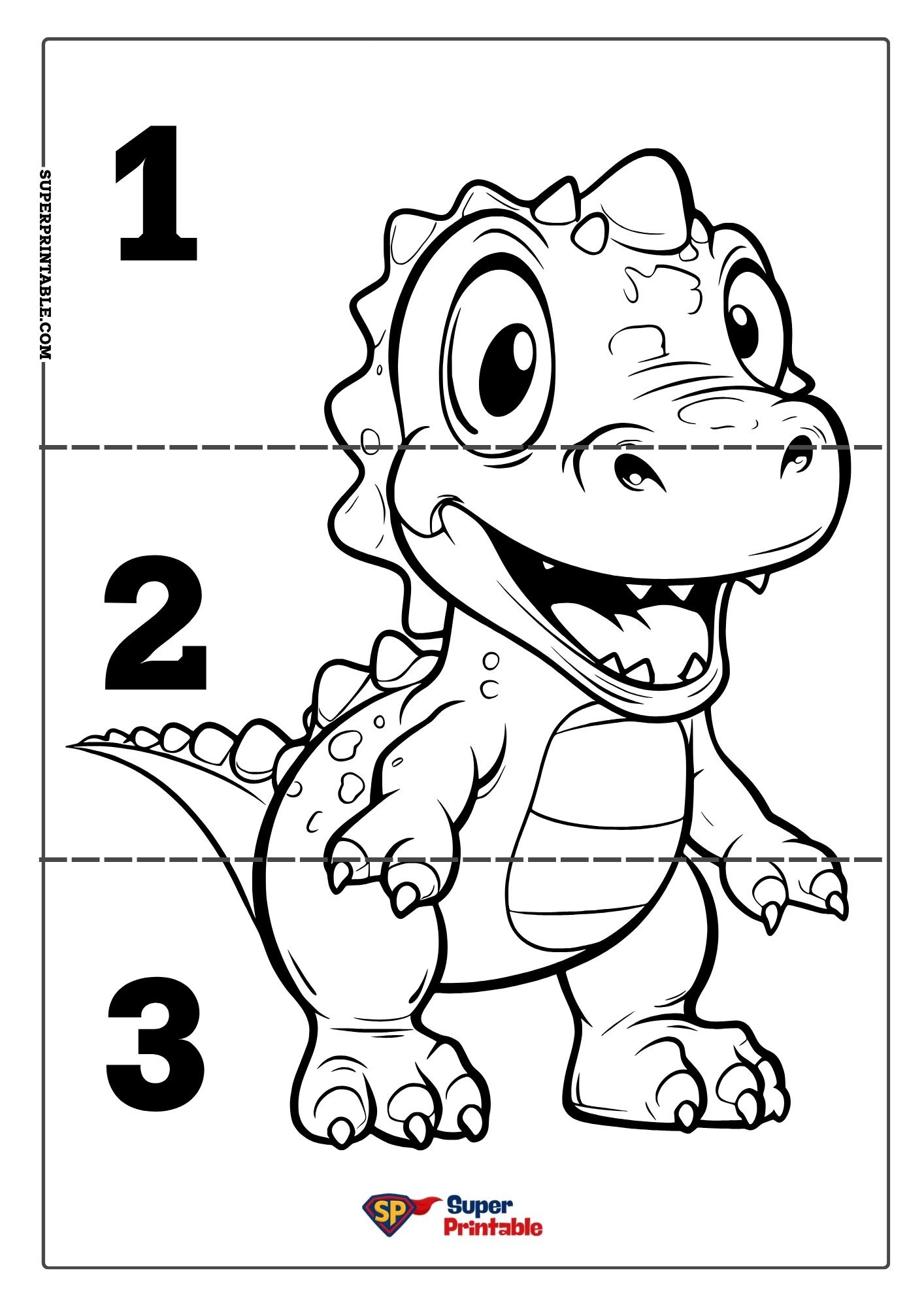 Dinosaur Puzzle Activity Pack 1