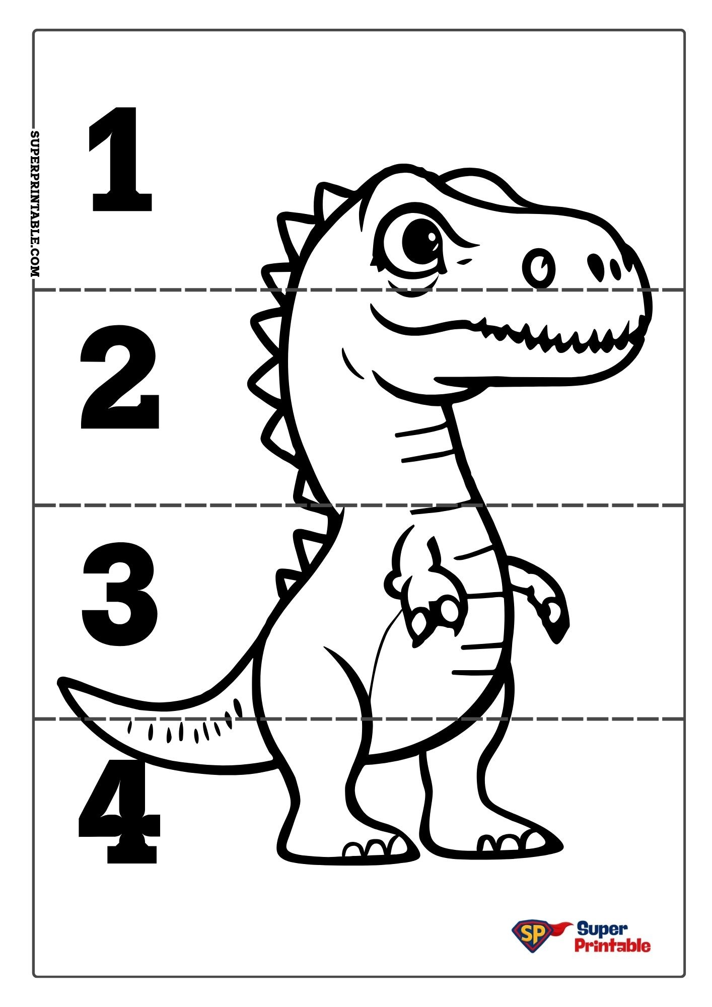 Dinosaur Puzzle Activity Pack 3