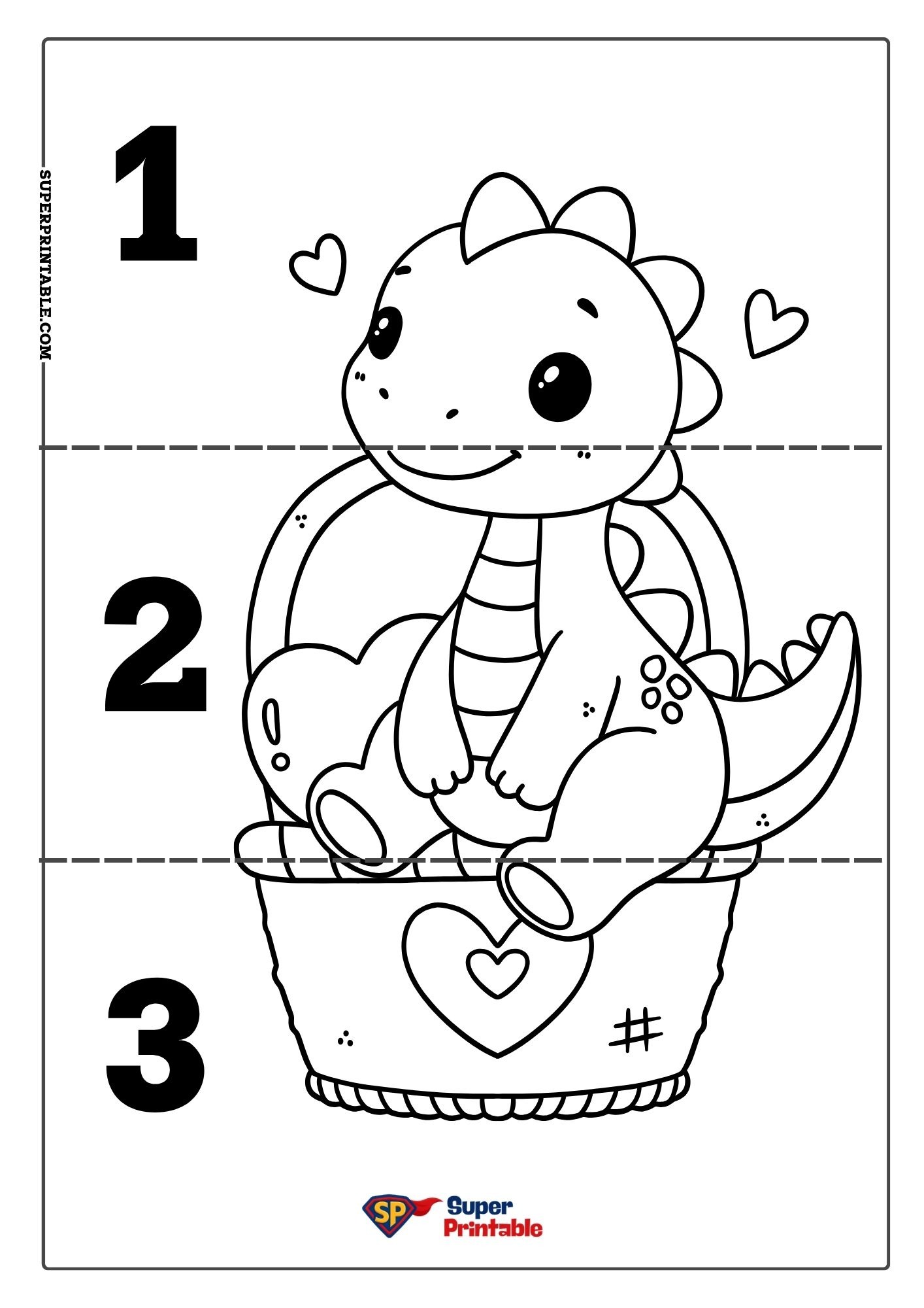 Dinosaur Puzzle Activity Pack 5