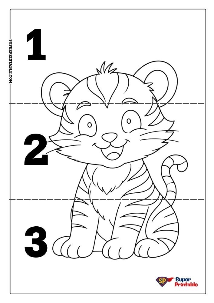 Animals Puzzle Activity 5
