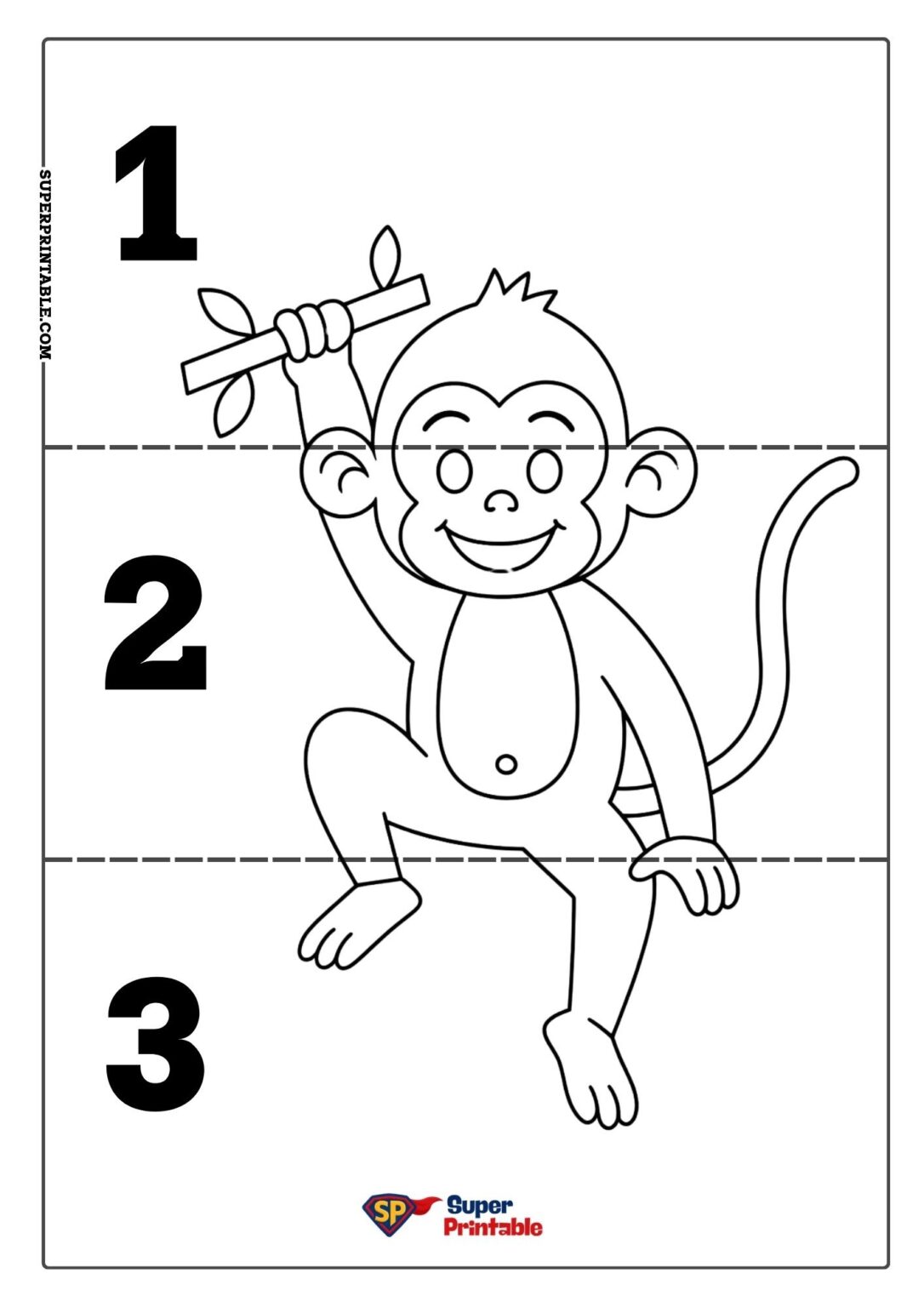 10 Monkey Puzzle Activity (Free PDF Printables)