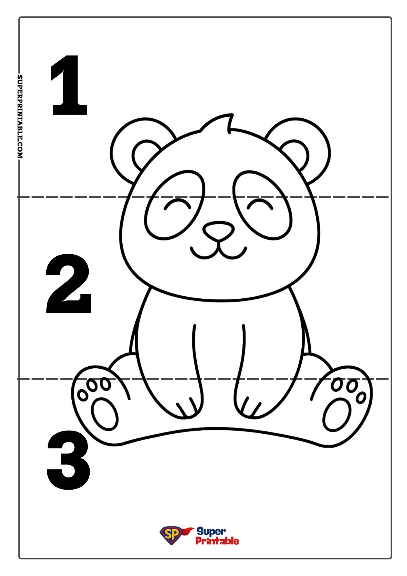 Panda Puzzle Activity Pack 2