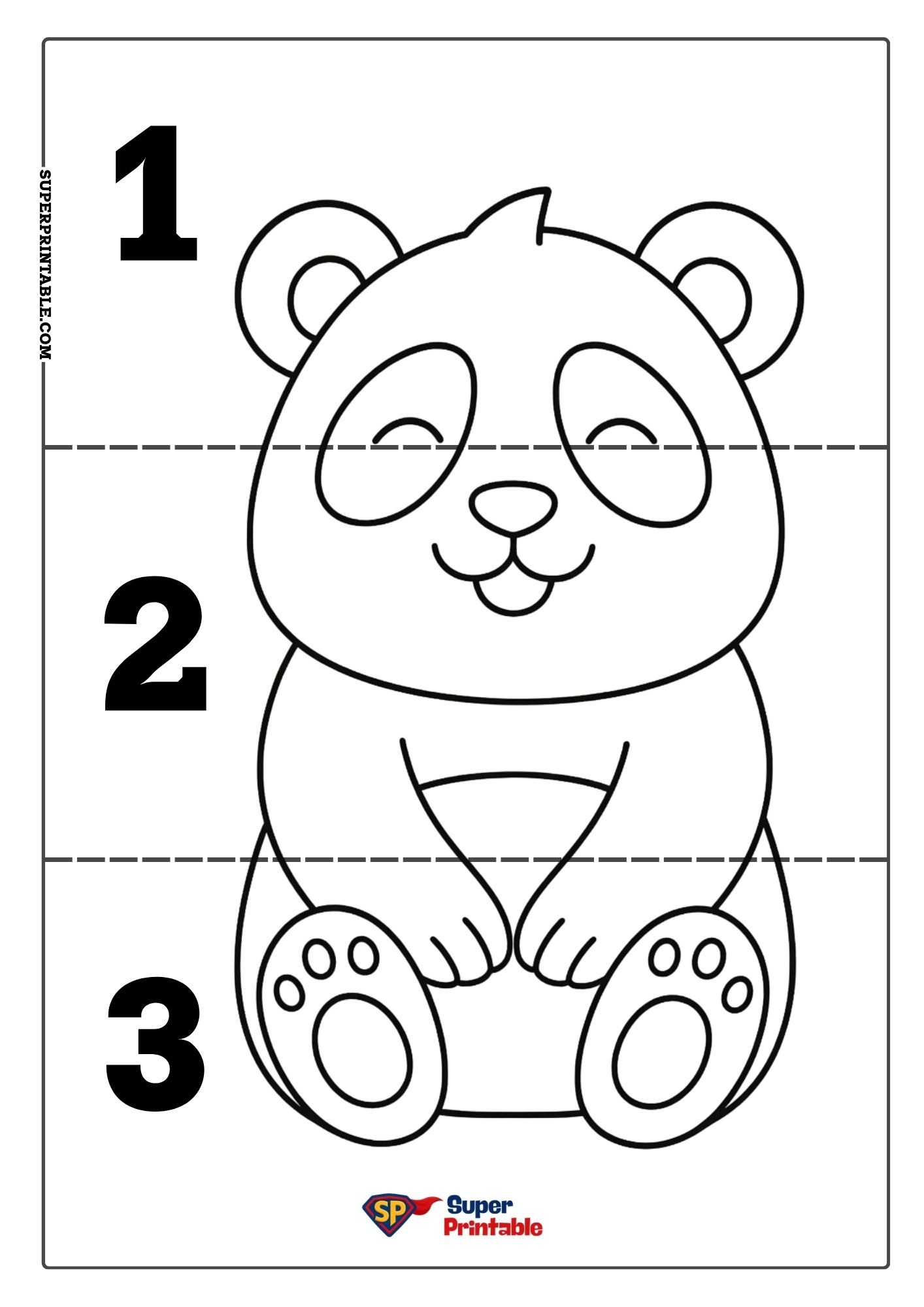 Panda Puzzle Activity Pack 5