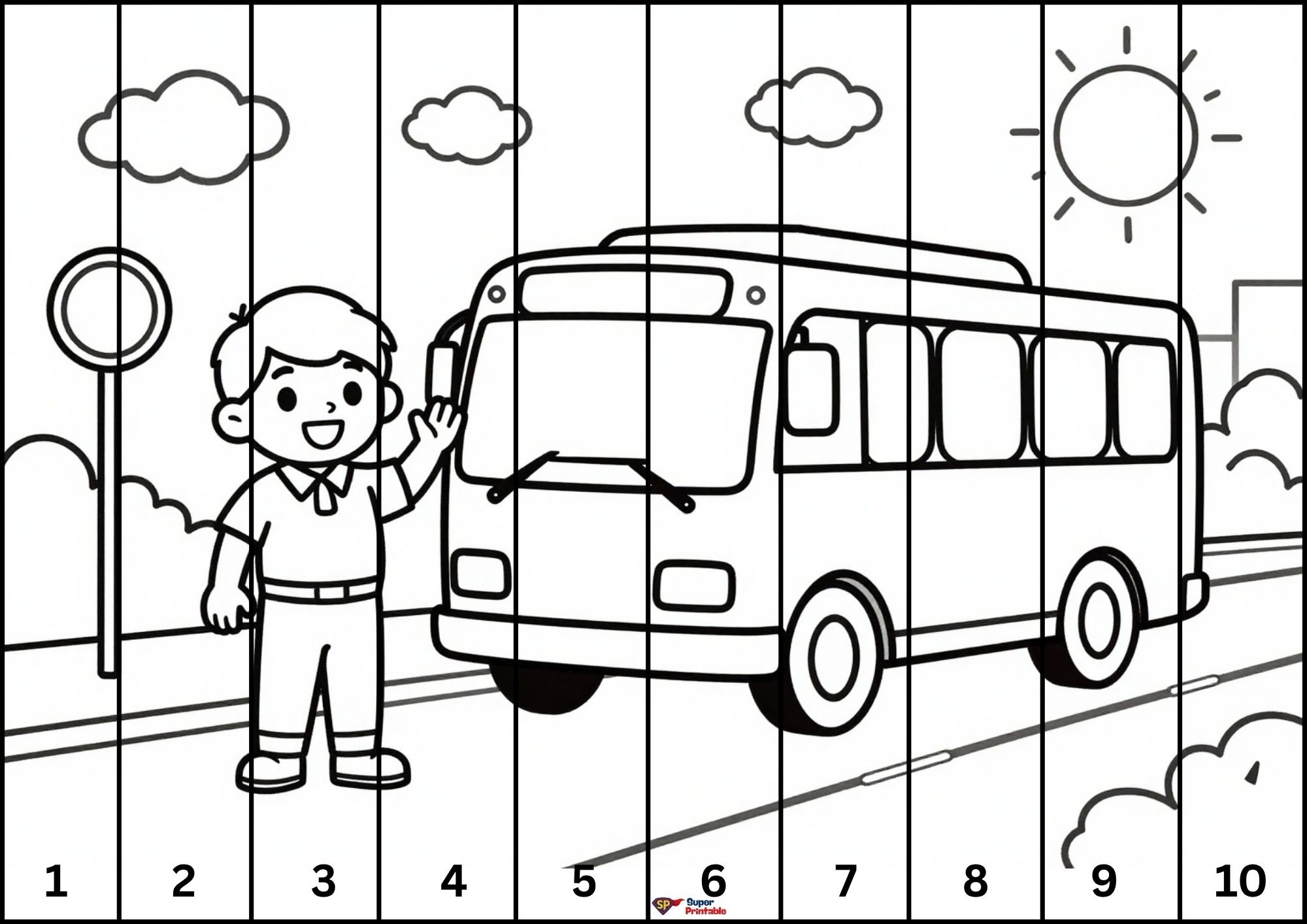 Community Helper Cut and Color 4