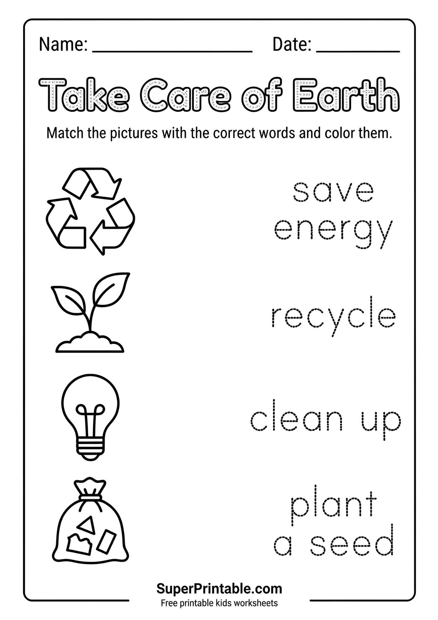 7 Earth Day Activity Worksheets for Kids (Free PDF Printables)