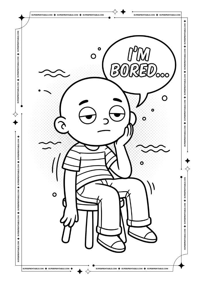 Feelings Emotions Pop Art Coloring Pages 10