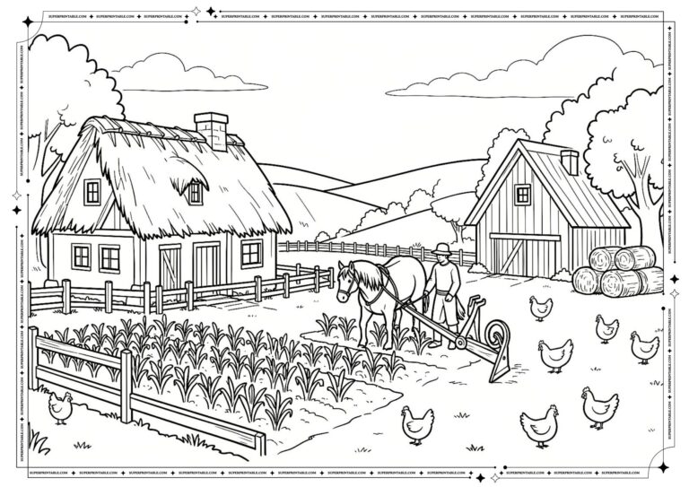 15+ Medieval Coloring Pages (Free PDF Printables)