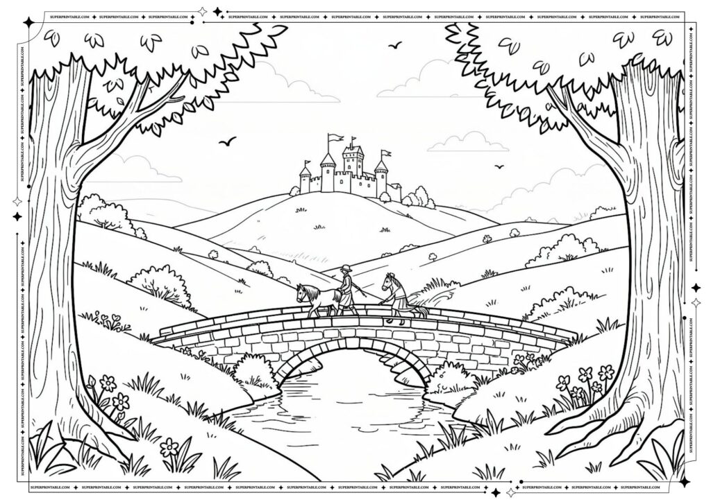 15+ Medieval Coloring Pages (Free PDF Printables)