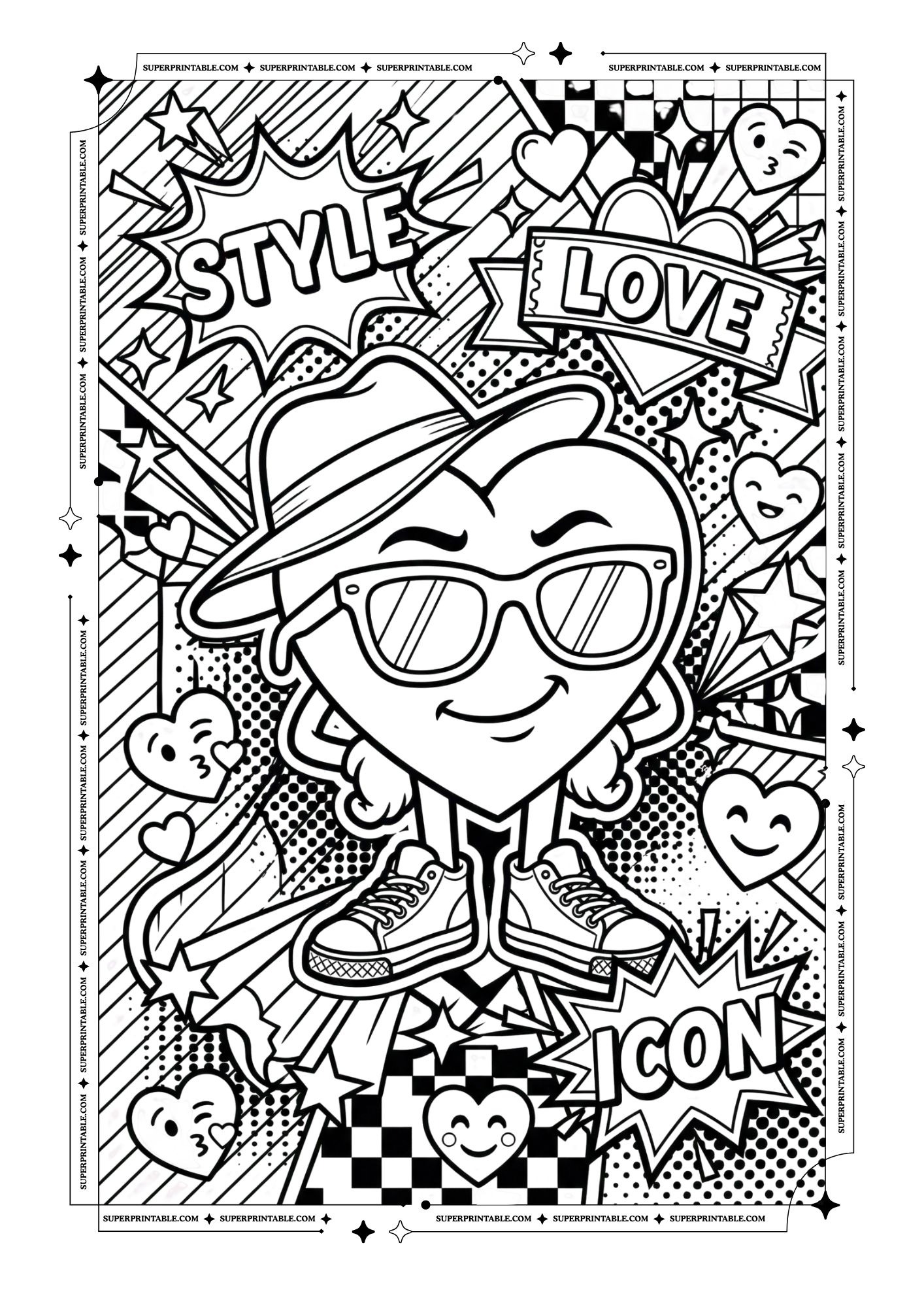 Printable sheet preview