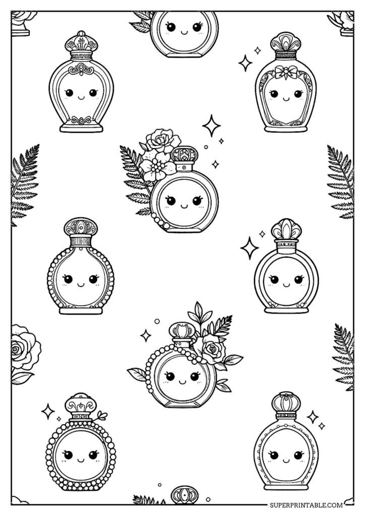 15+ Cute Pattern Coloring Pages (Free PDF Printable)