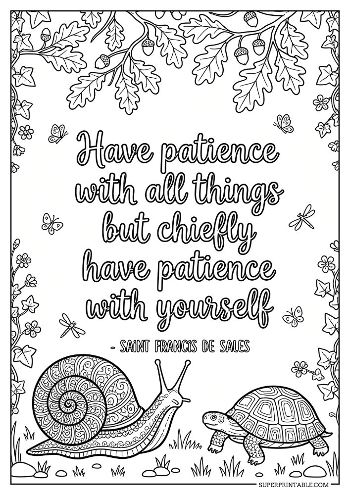 25 Mental Health Quotes Coloring Pages (Free PDF Printable)
